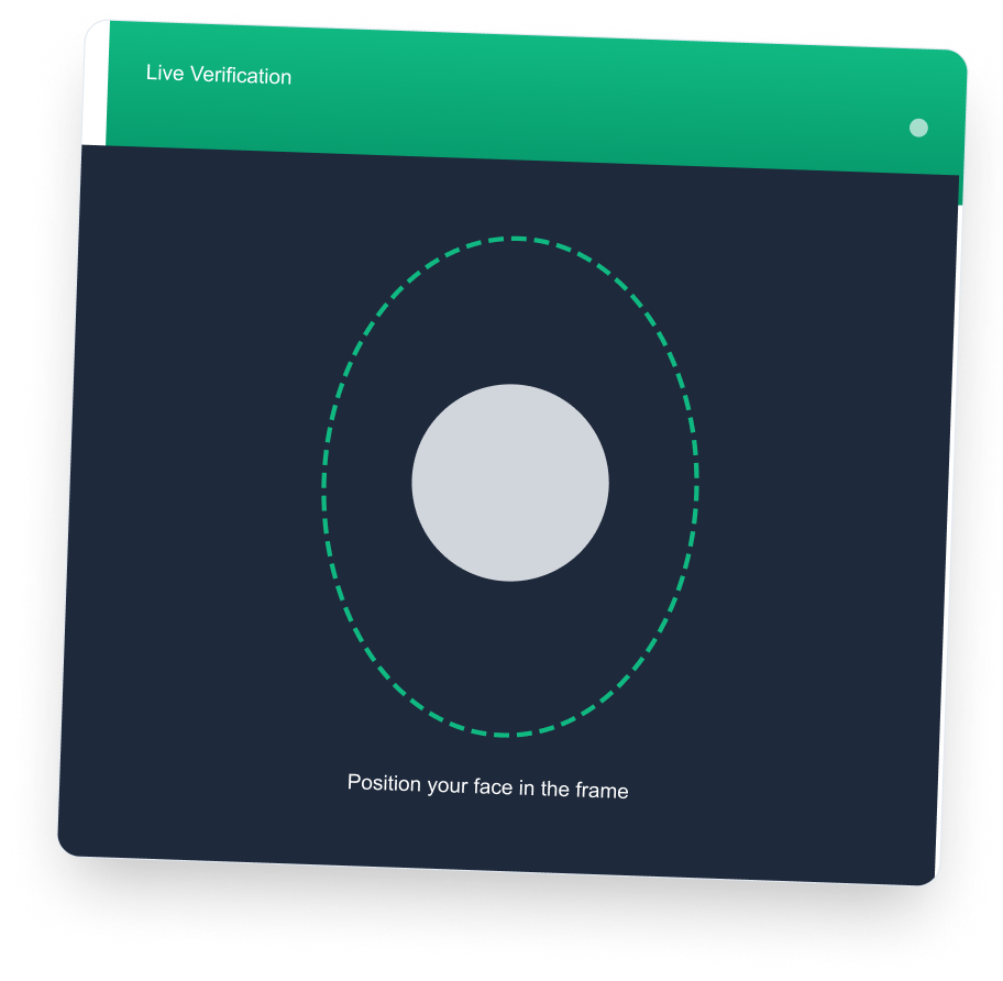 Live Verification Interface